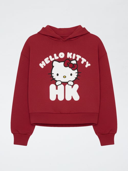 Sweatshirt com capuz 'Hello Kitty' - Kiabi