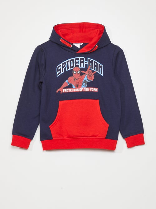Sweatshirt com capuz 'Homem-Aranha' - Kiabi