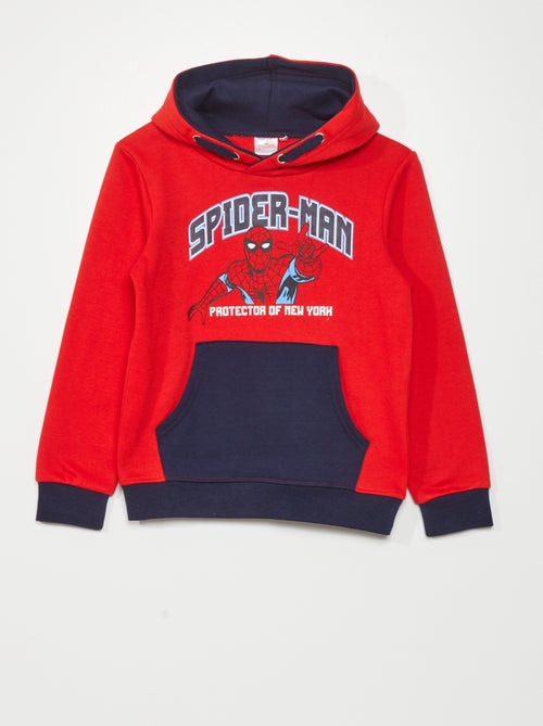 Sweatshirt com capuz 'Homem-Aranha' - Kiabi