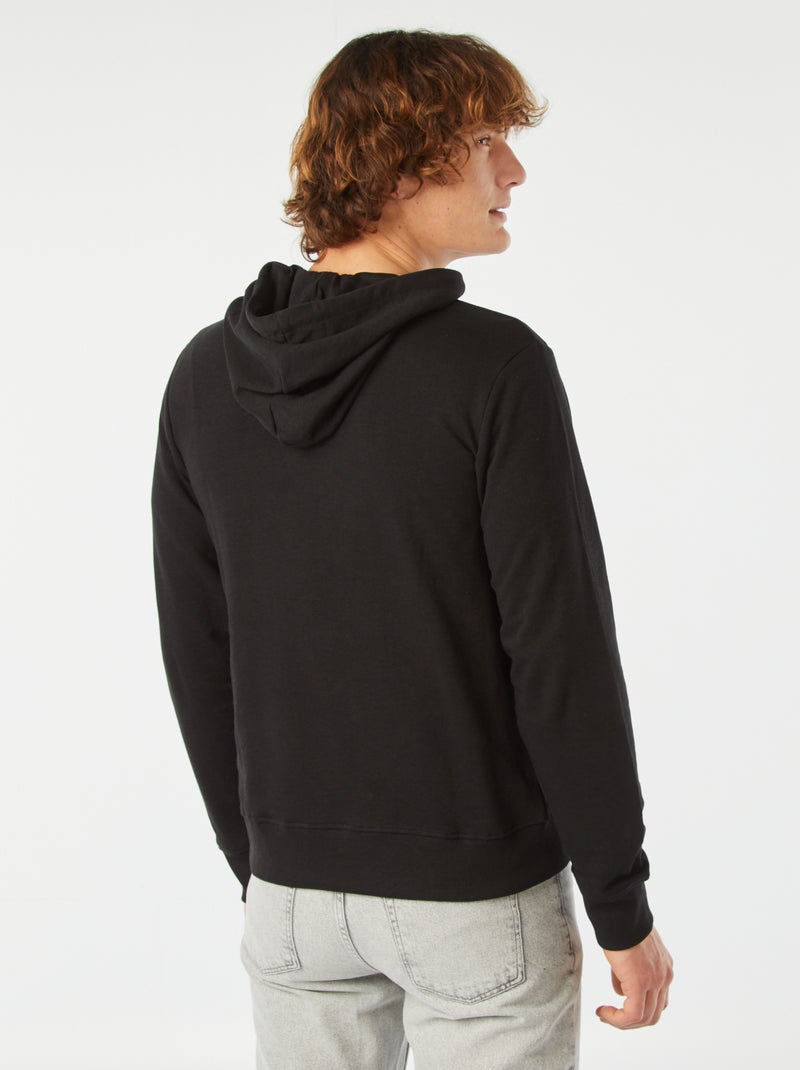Sweatshirt com capuz 'JJ Rebel' Preto - Kiabi