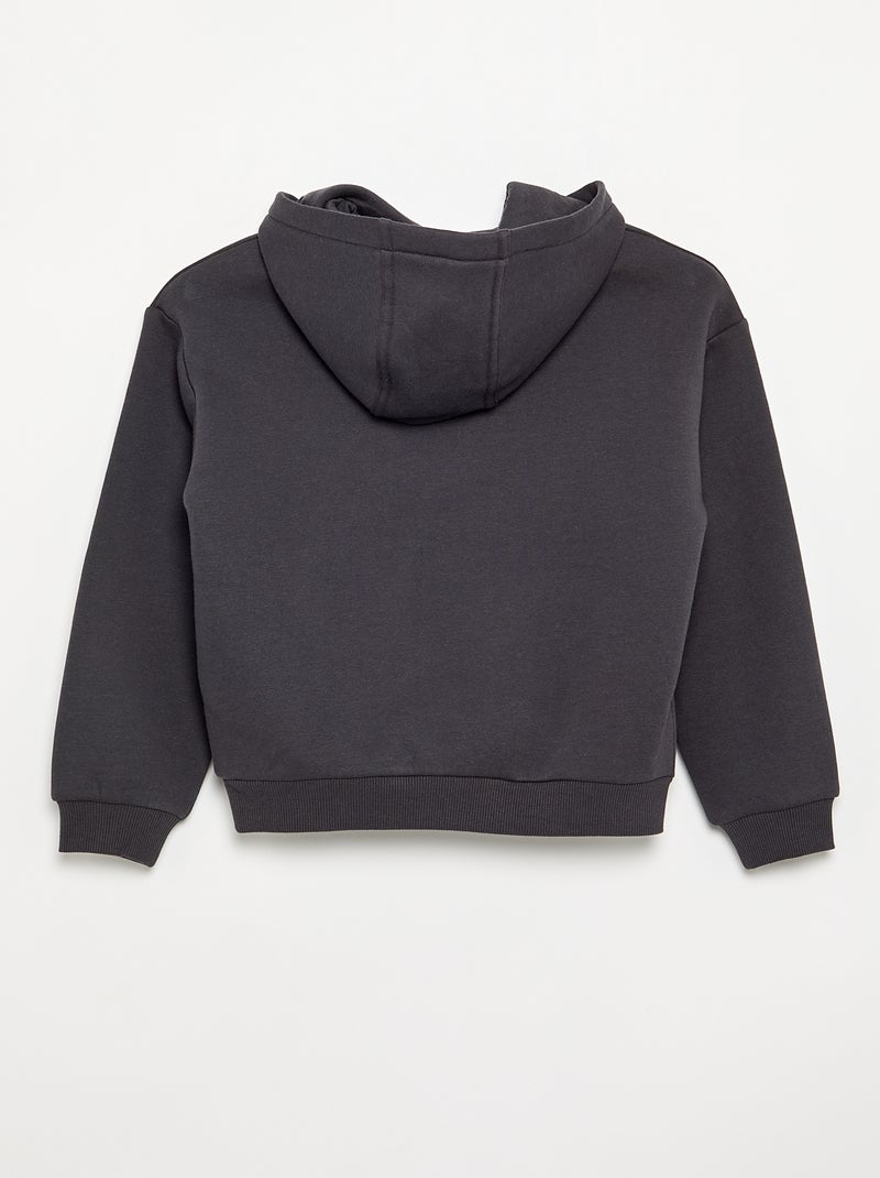 Sweatshirt com capuz 'Jurassic World' Preto - Kiabi