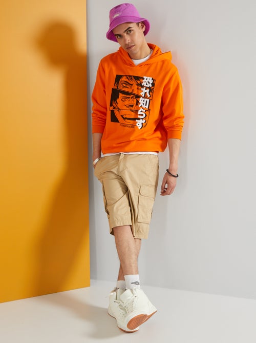 Sweatshirt com capuz - Kiabi