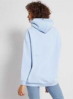 Sweatshirt com capuz largo - Kiabi