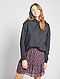     Sweatshirt com capuz largo vista 2
