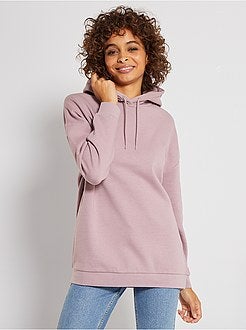 Sweatshirt com capuz largo - Kiabi
