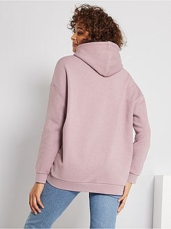 Sweatshirt com capuz largo - Kiabi