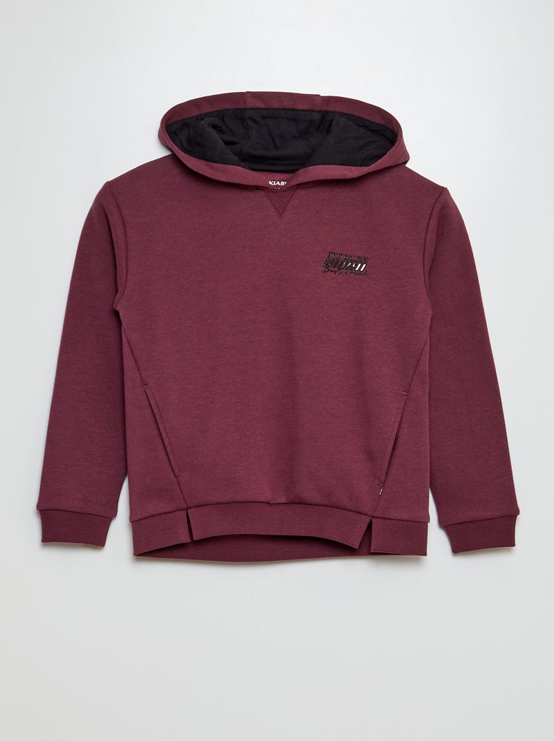 Sweatshirt com capuz largo VIOLETA - Kiabi