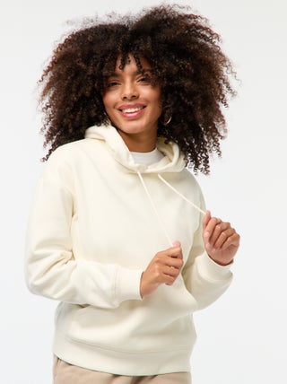 Sweatshirt com capuz lisa