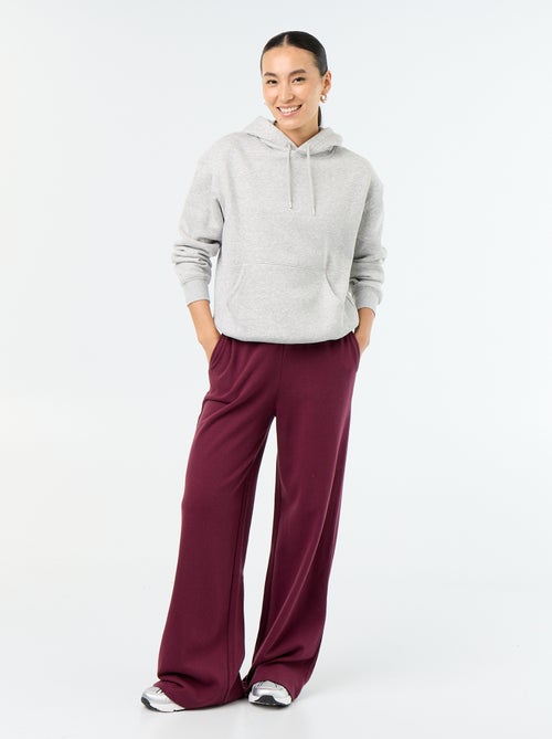 Sweatshirt com capuz lisa e bolso canguru - Kiabi Sweatshirt com capuz lisa e bolso canguru - Kiabi
