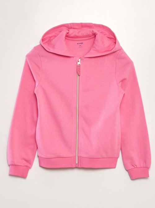 Sweatshirt com capuz lisa - Kiabi