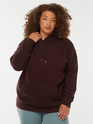 Sweatshirt com capuz lisa