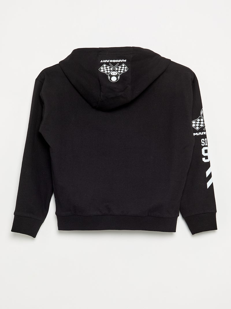 Sweatshirt com capuz 'Mario' 'Nintendo' Preto - Kiabi