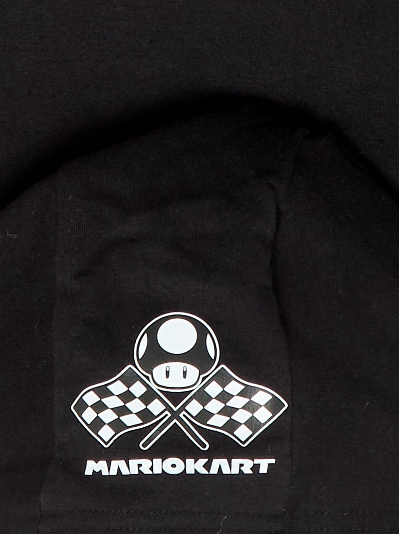 Sweatshirt com capuz 'Mario' 'Nintendo' Preto - Kiabi