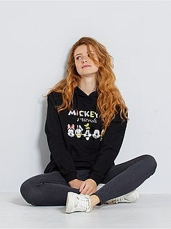 Sweatshirt com capuz 'Mickey' - Kiabi