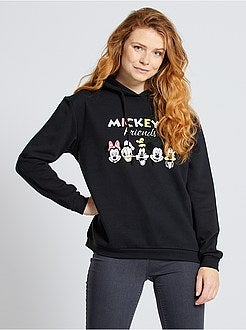 Sweatshirt com capuz 'Mickey' - Kiabi