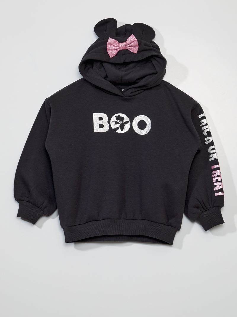 Sweatshirt com capuz 'Minnie' - Halloween PRETO - Kiabi