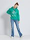     Sweatshirt com capuz 'A pequena sereia' vista 2
