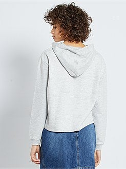 Sweatshirt com capuz 'Mulher Maravilha' - Kiabi