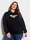     Sweatshirt com capuz 'Mulher Maravilha' vista 1

