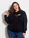     Sweatshirt com capuz 'Mulher Maravilha' vista 3
