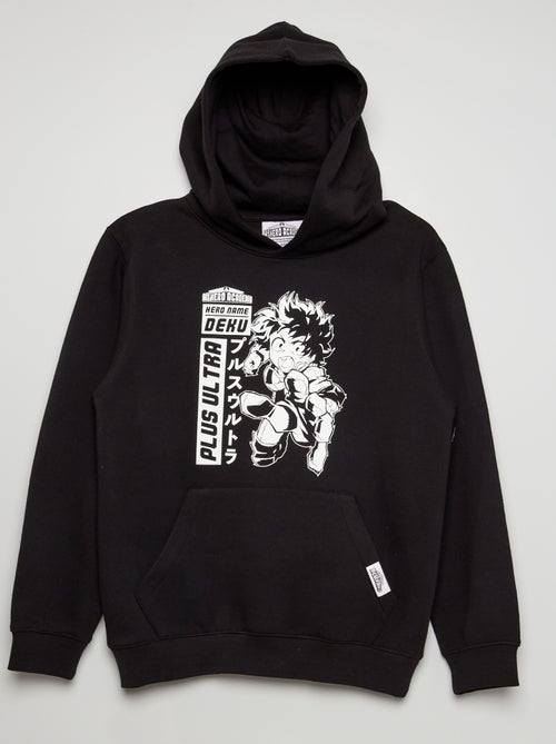 Sweatshirt com capuz 'My Hero Academia' - Kiabi