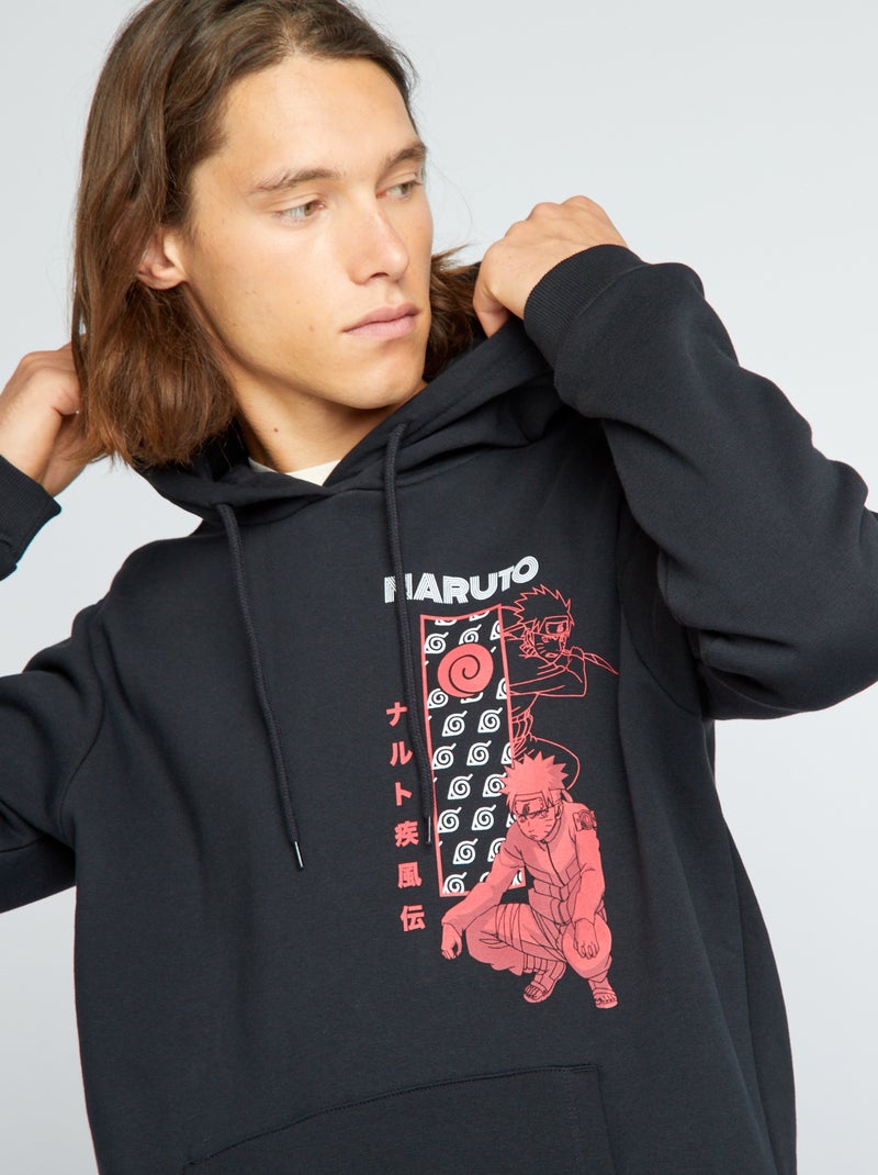 Sweatshirt com capuz 'Naruto' AZUL - Kiabi