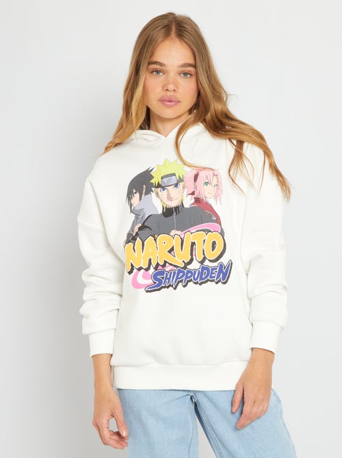 Sweatshirt com capuz 'Naruto' oversize - Kiabi