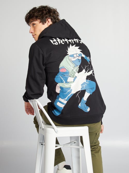 Sweatshirt com capuz 'Naruto' - Kiabi