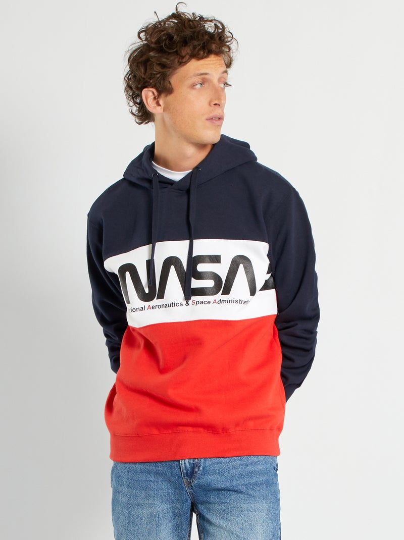Sweatshirt com capuz 'NASA' ROXO - Kiabi