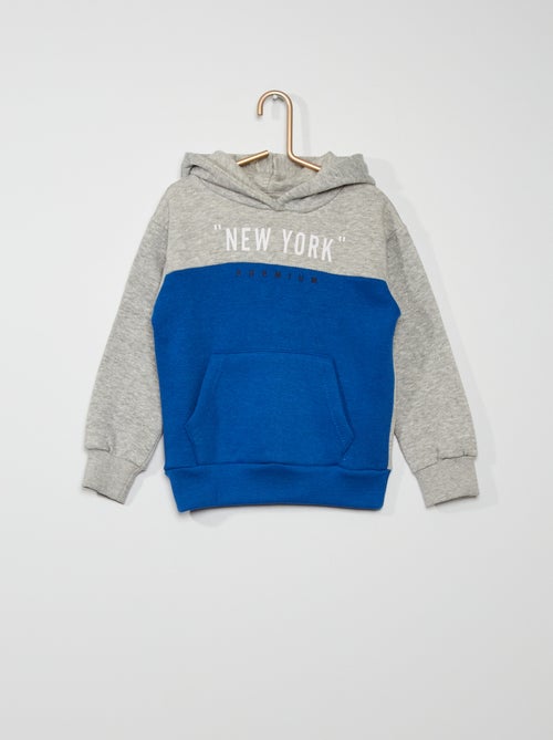 Sweatshirt com capuz 'New York' - Kiabi