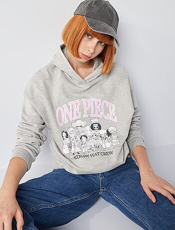 Sweatshirt com capuz 'One Piece' - Kiabi