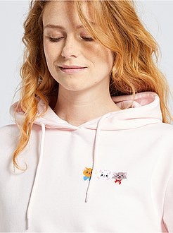 Sweatshirt com capuz 'Os Aristogatos' - Kiabi
