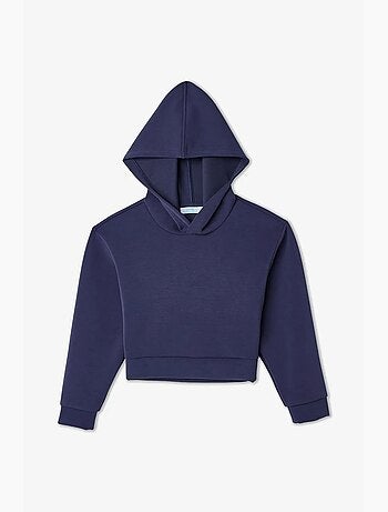 Sweatshirt com capuz oversize em modal macio penti