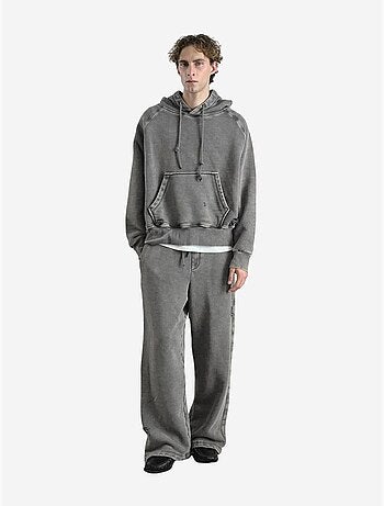 Sweatshirt com capuz oversized com bolso giesto