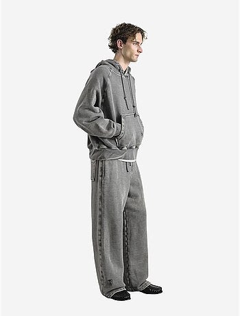 Sweatshirt com capuz oversized com bolso giesto