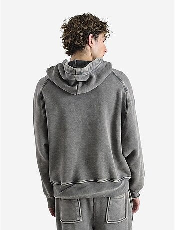 Sweatshirt com capuz oversized com bolso giesto