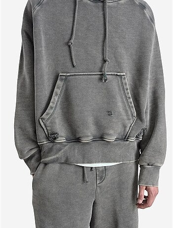 Sweatshirt com capuz oversized com bolso giesto