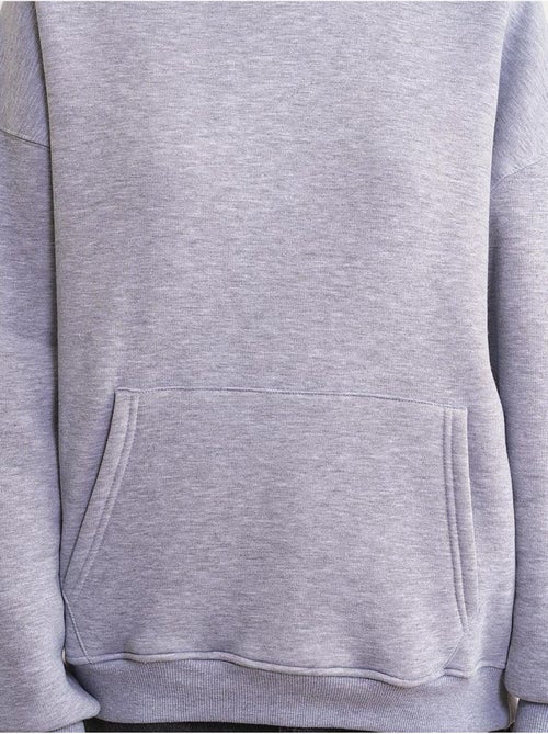 Sweatshirt com capuz oversized com bolso mixray - Kiabi