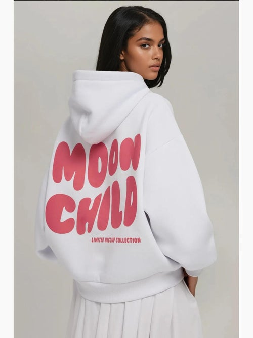 Sweatshirt com capuz oversized estampada hiccup - Kiabi Sweatshirt com capuz oversized estampada hiccup - Kiabi