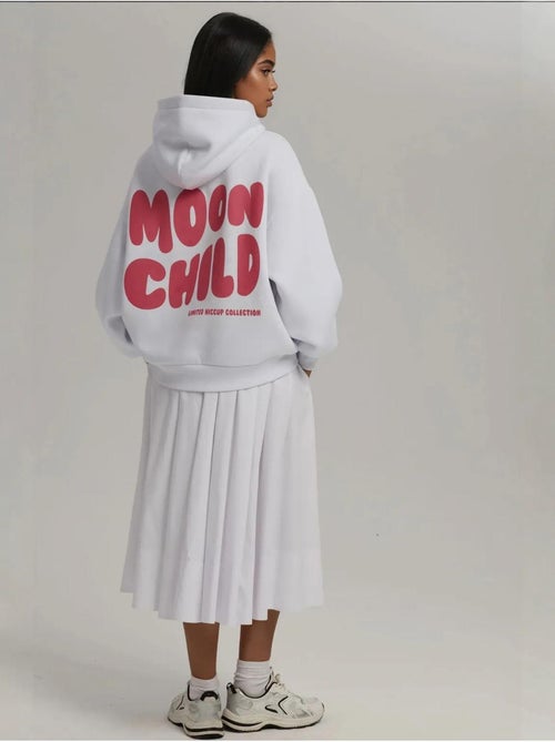 Sweatshirt com capuz oversized estampada hiccup - Kiabi Sweatshirt com capuz oversized estampada hiccup - Kiabi
