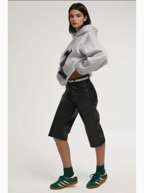 Sweatshirt com capuz oversized estampada hiccup - Kiabi Sweatshirt com capuz oversized estampada hiccup - Kiabi