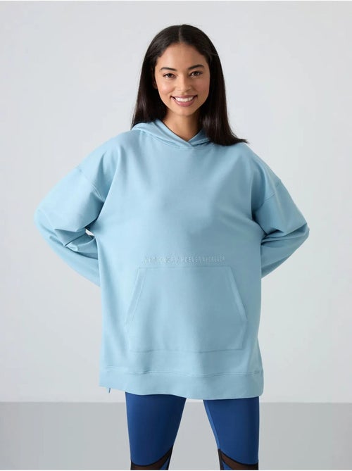 Sweatshirt com capuz oversized estampada tommy - Kiabi Sweatshirt com capuz oversized estampada tommy - Kiabi