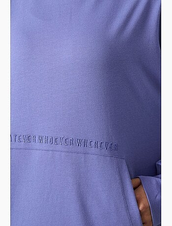 Sweatshirt com capuz oversized estampada tommy