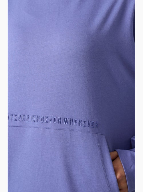 Sweatshirt com capuz oversized estampada tommy - Kiabi Sweatshirt com capuz oversized estampada tommy - Kiabi
