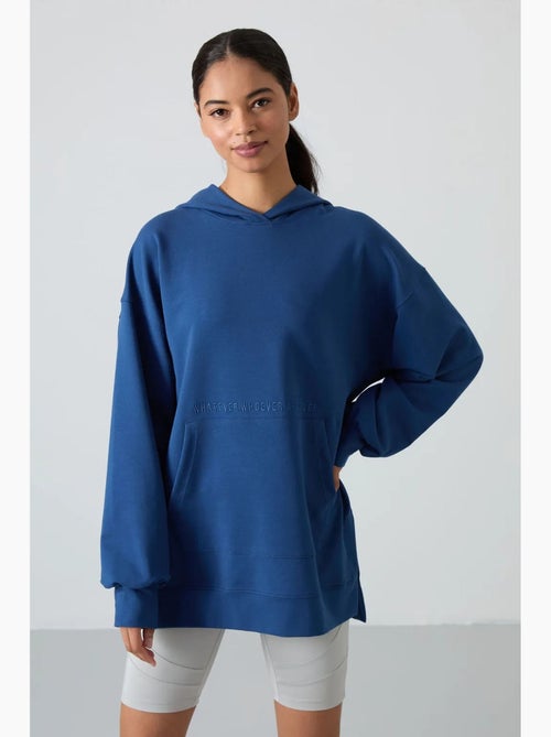 Sweatshirt com capuz oversized estampada tommy - Kiabi Sweatshirt com capuz oversized estampada tommy - Kiabi