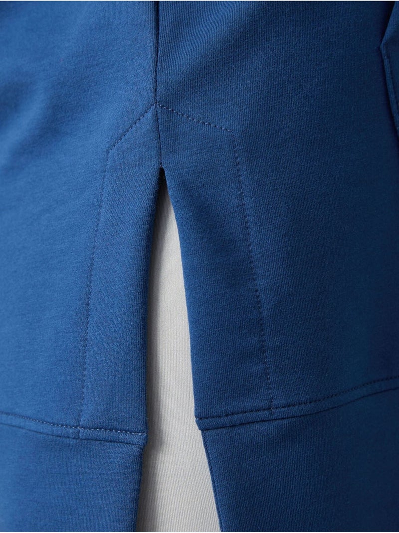 Sweatshirt com capuz oversized estampada tommy Azul - Kiabi