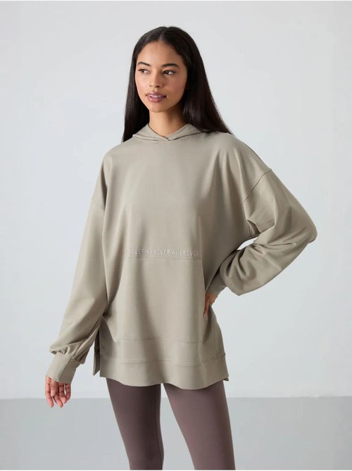 Sweatshirt com capuz oversized estampada tommy - Kiabi Sweatshirt com capuz oversized estampada tommy - Kiabi