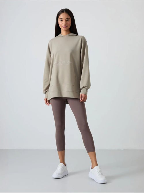 Sweatshirt com capuz oversized estampada tommy - Kiabi Sweatshirt com capuz oversized estampada tommy - Kiabi