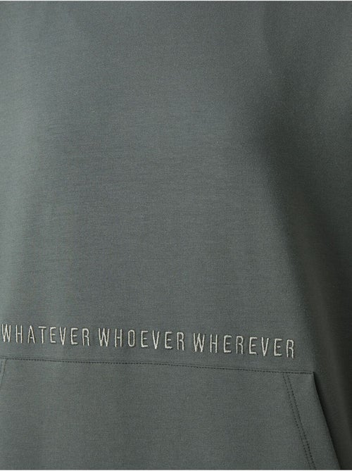 Sweatshirt com capuz oversized estampada tommy - Kiabi Sweatshirt com capuz oversized estampada tommy - Kiabi