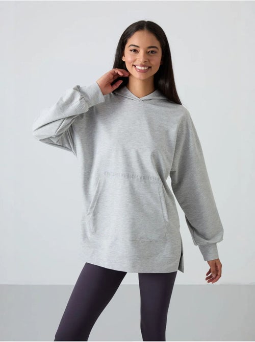 Sweatshirt com capuz oversized estampada tommy - Kiabi Sweatshirt com capuz oversized estampada tommy - Kiabi